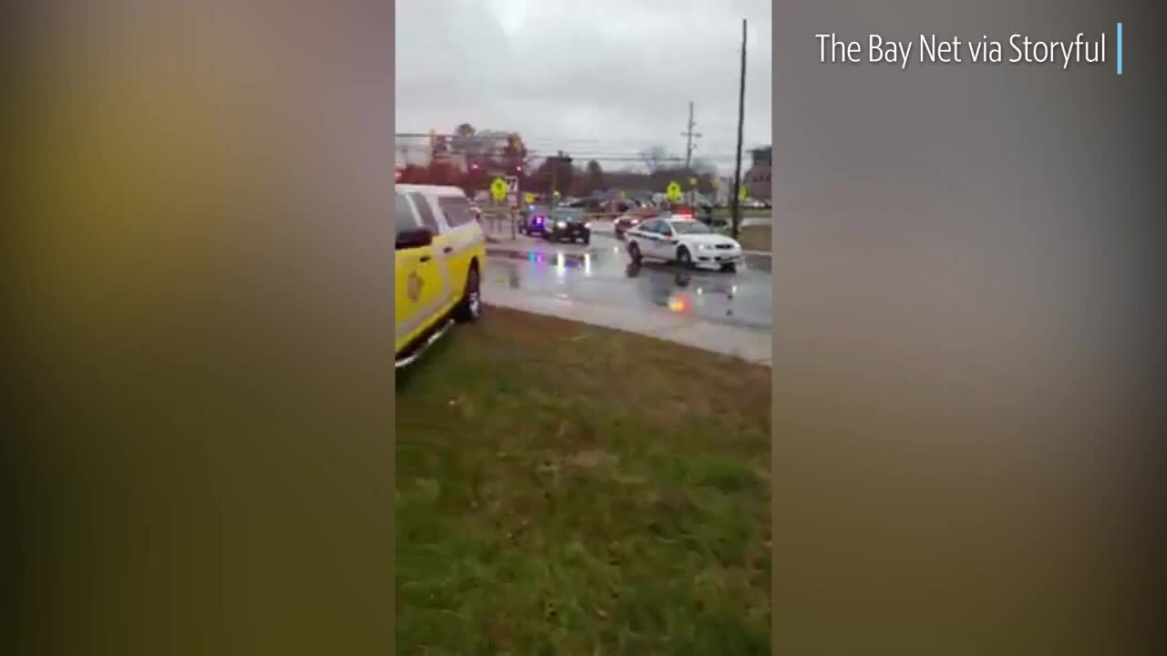 Police respond to reports of shooting at Maryland high school (Video ...