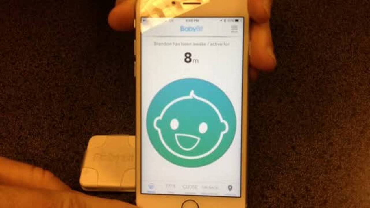 Co-creator of smart baby monitor shows how it works