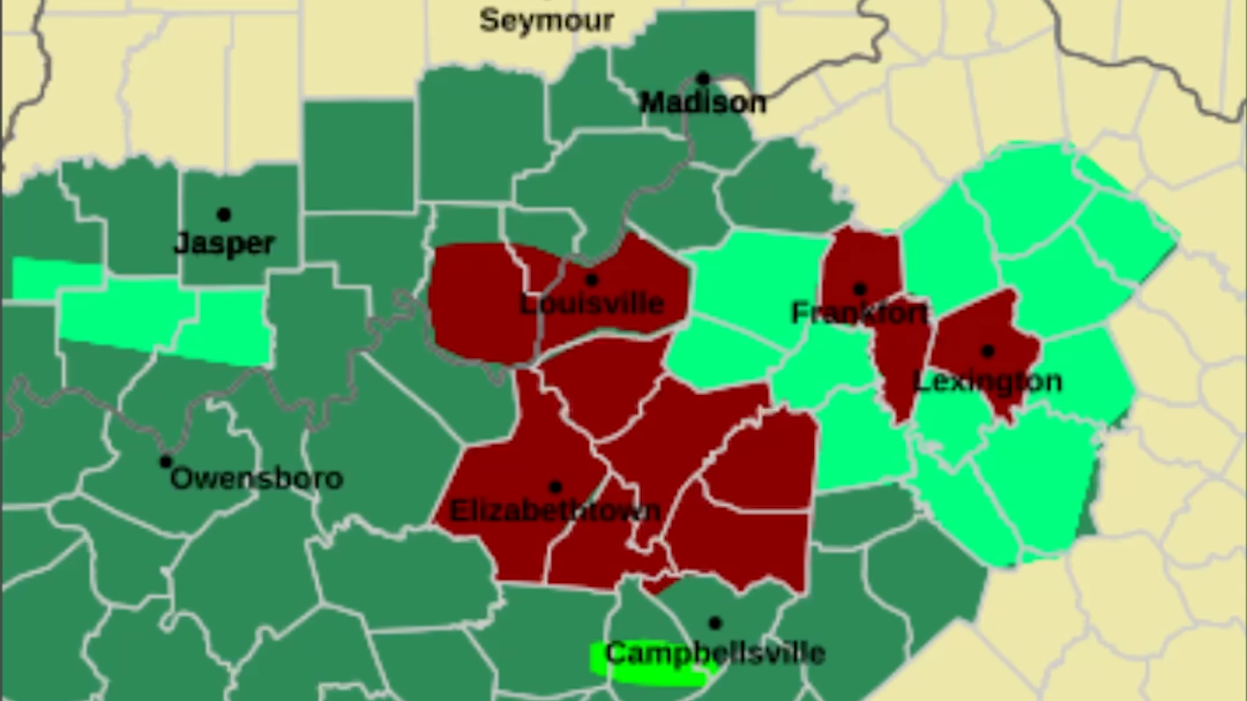 Lexington roads flooded in Tuesday’s rain: Latest updates