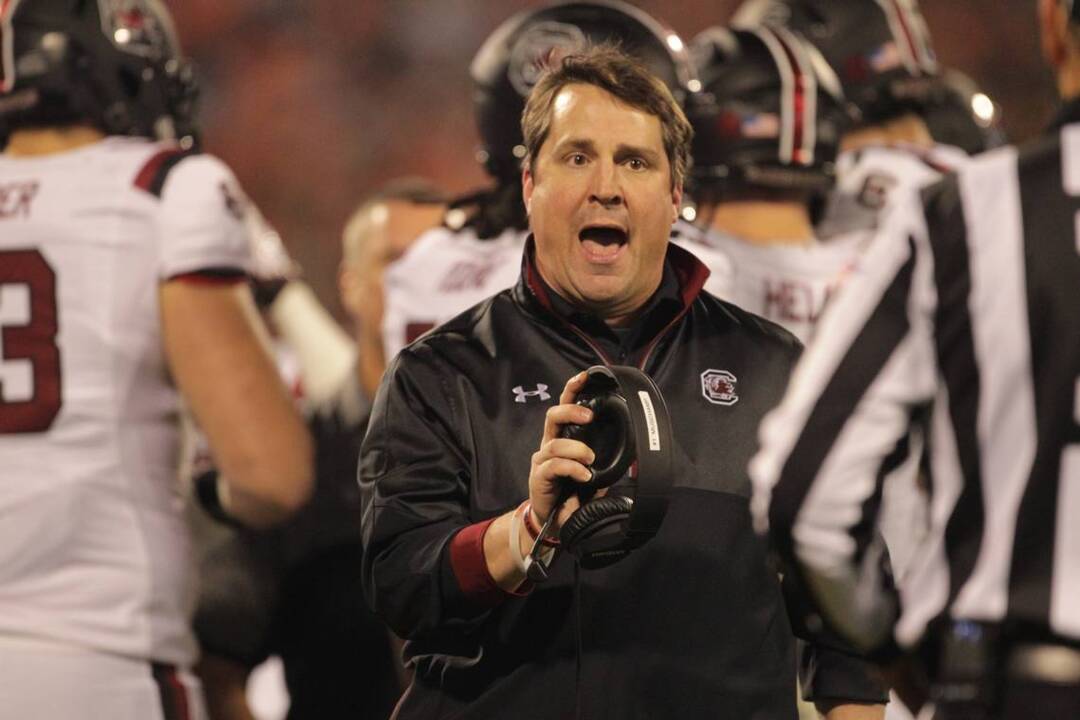 Will Muschamp reacts after USC loss to Clemson