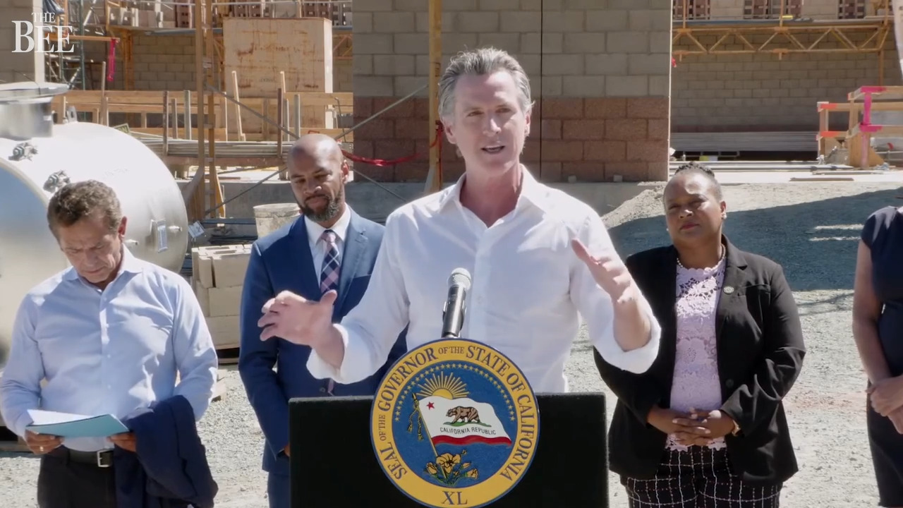 See Gov. Newsom share strategies for fighting water shortages and drought in California
