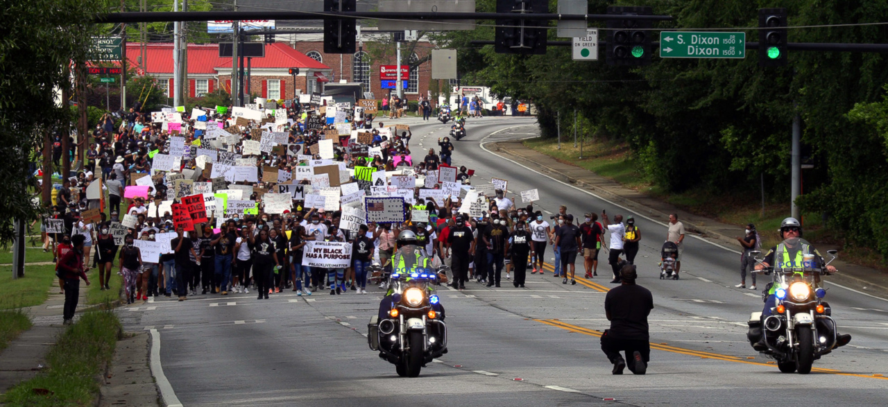 Columbus, GA protesters march for racial injustice Columbus Ledger
