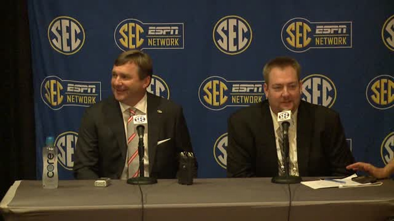 Georgia's Kirby Smart compares himself to Nick Saban at 2017 SEC Football Media Days