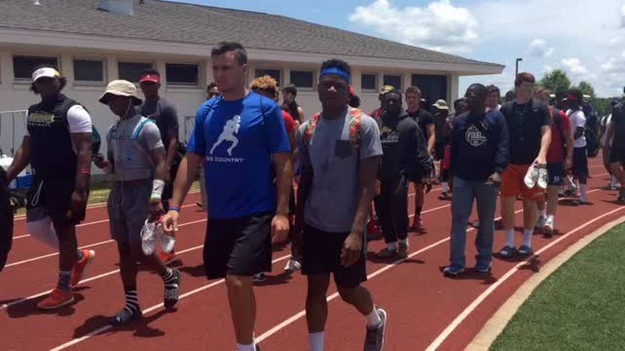 LSU's Ed Orgeron in his element at Gulf Coast 'Elite Camp' 