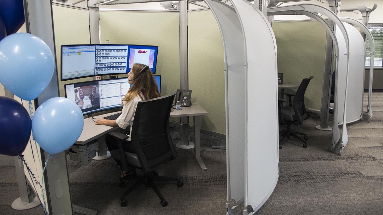 St. Luke’s Virtual Care Center lets many patients stay at home