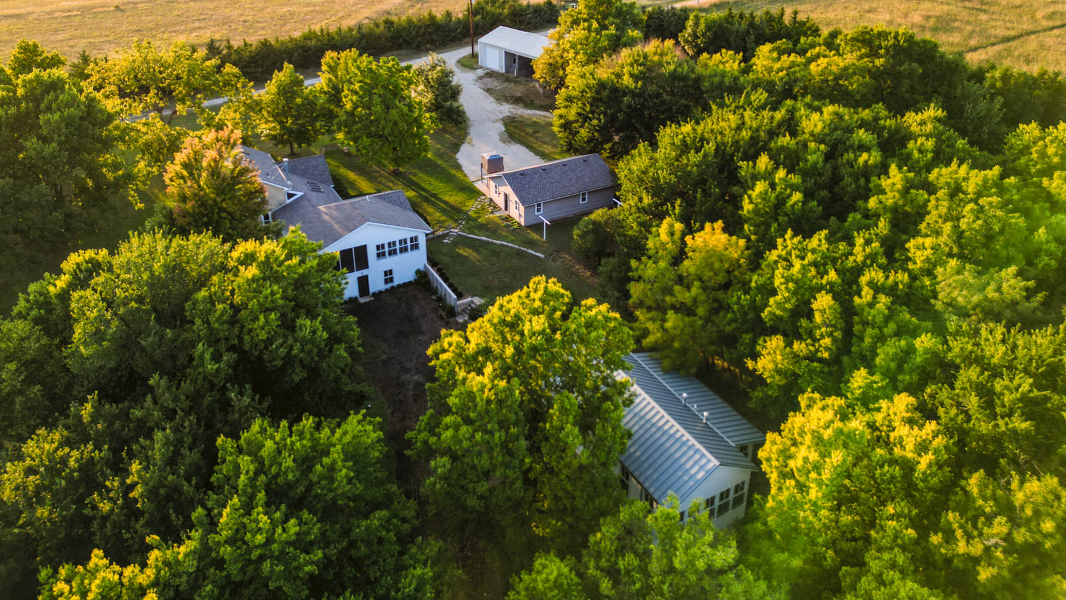 Dreamy Kansas ranch on 240 acres for sale by founder and textile company founder
