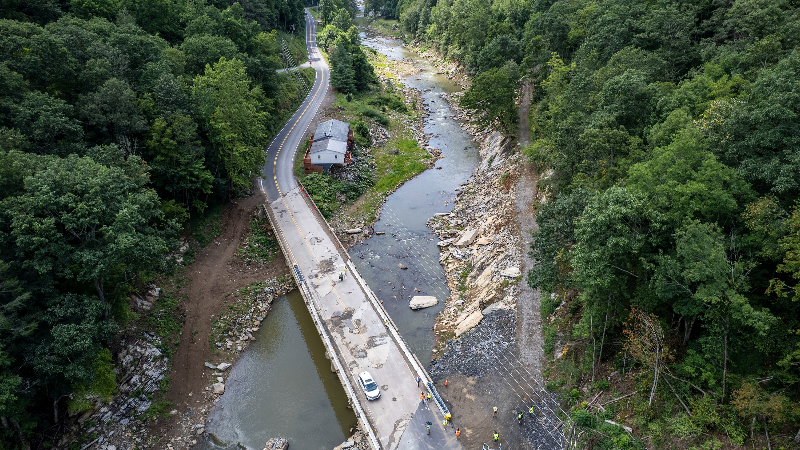 NCDOT has reopened mountain roads damaged by Helene, but permanent fixes still lie ahead