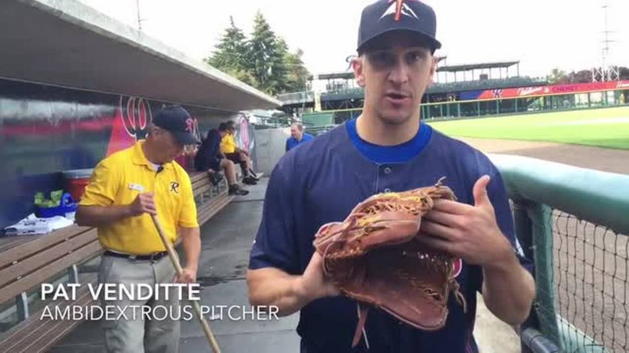 Pat Venditte talks pitching with both arms