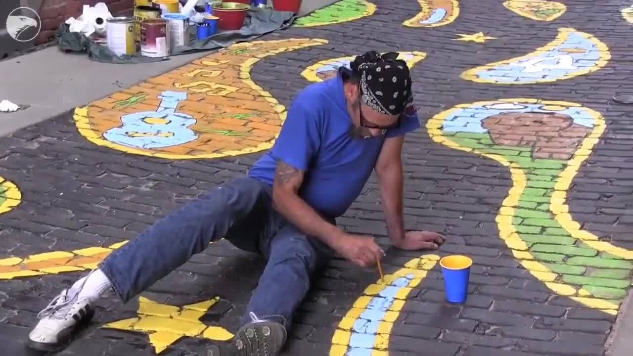 Community mural brings Wichitans downtown