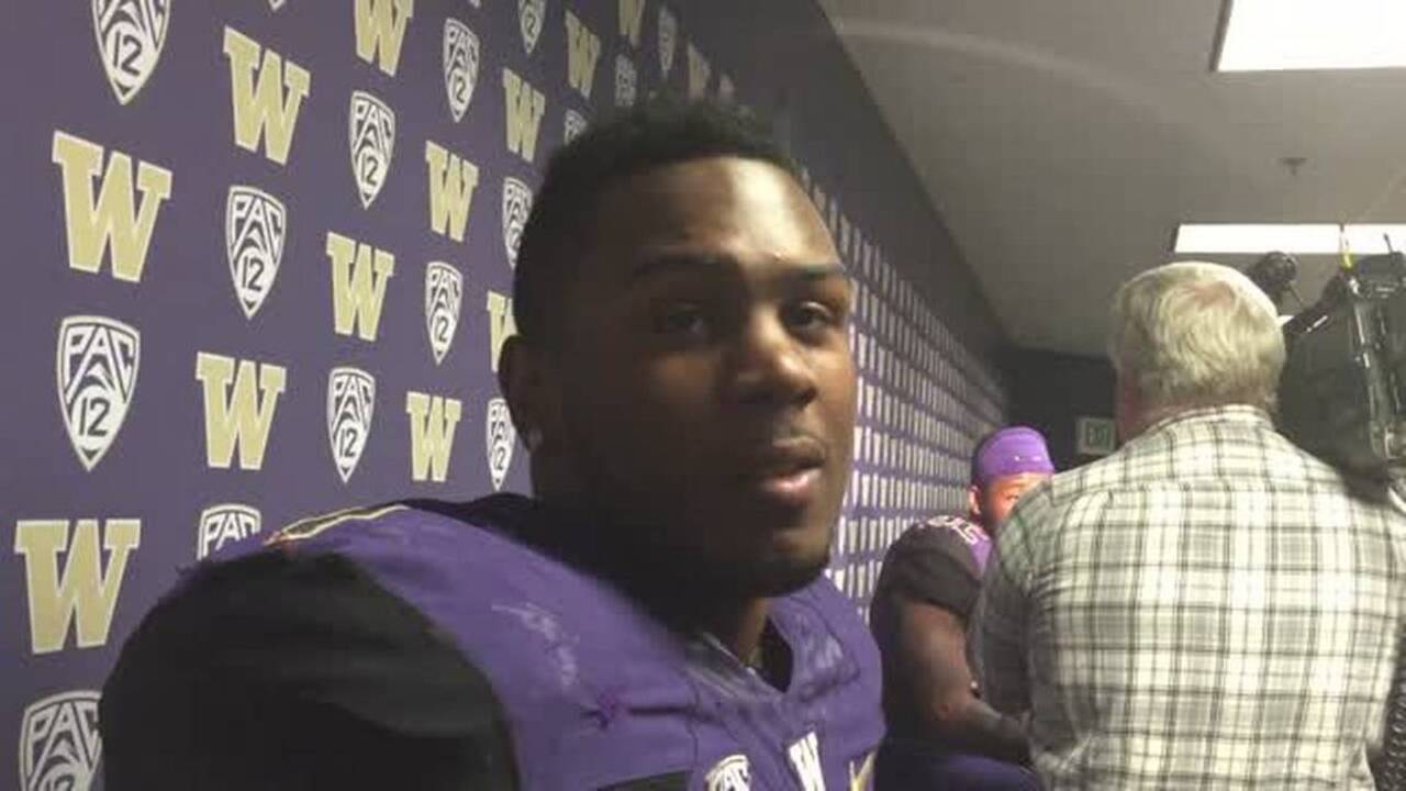 VIDEO: LB Keishawn Bierria discusses Huskies' spring preview
