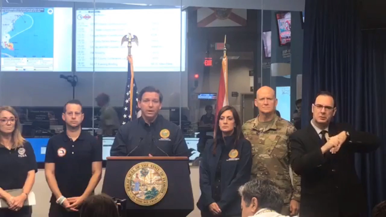DeSantis showed skillful leadership during Hurricane Dorian, Influencers say
