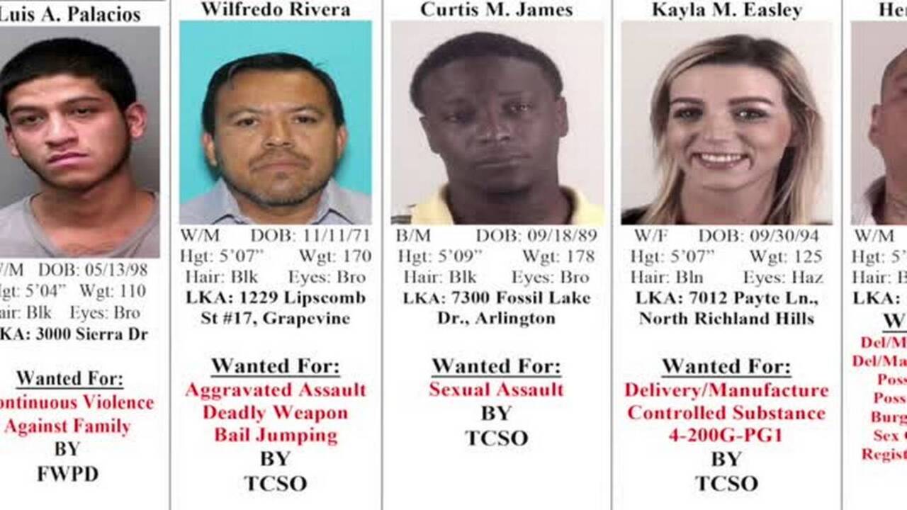 Crime Stoppers: Tarrant County's 10 Most Wanted Criminals, January 10 ...