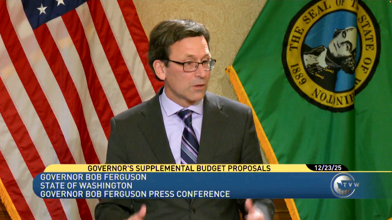Washington Gov. Bob Ferguson proposes a 'Millionaire's Tax'