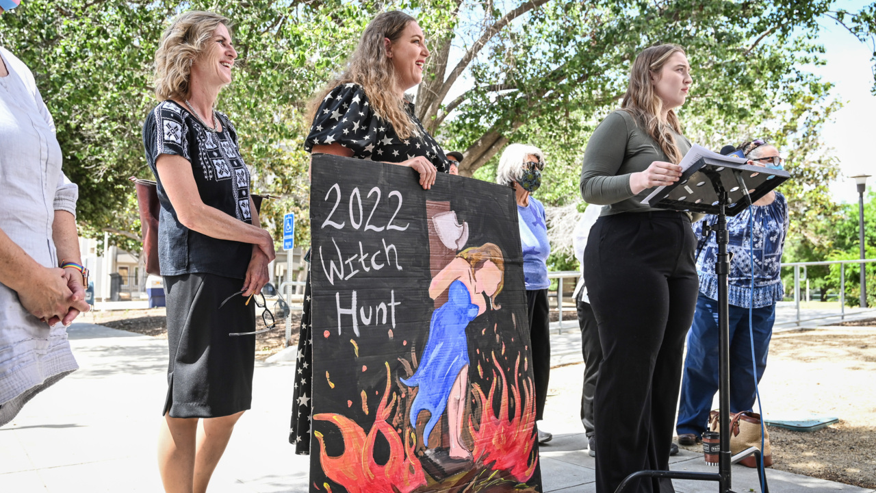 Women called ‘witches and warlocks’ in campaign mailer to voters. Here’s the response