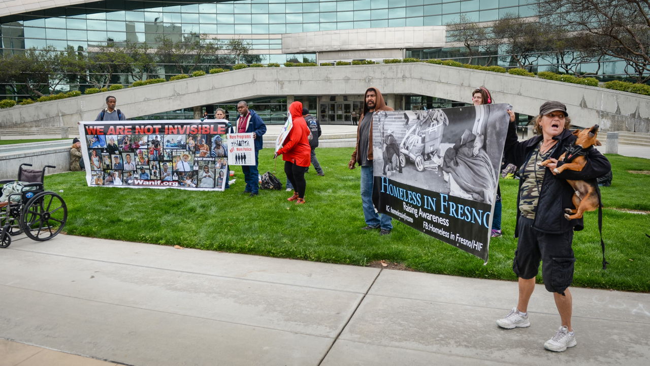 Fresno homeless want more help to fight spread of coronavirus (Video ...