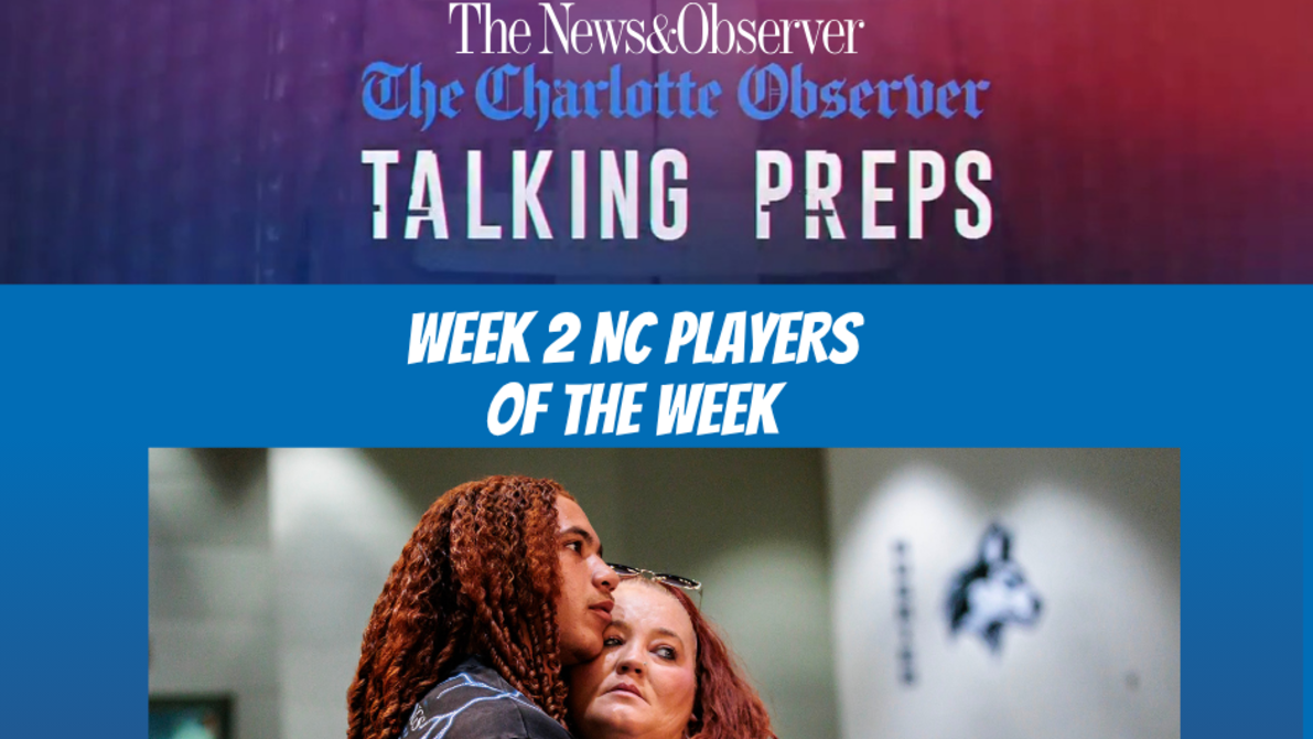 The Talking Preps high school football players of the week for Week 2