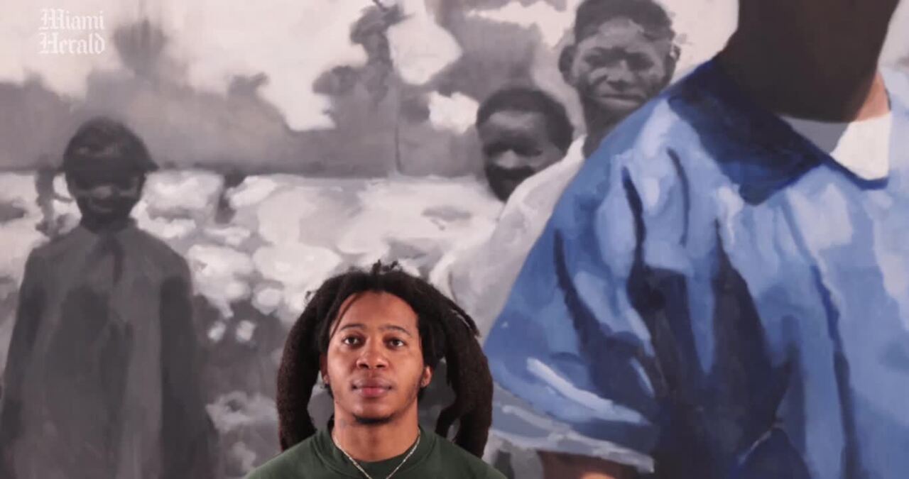 Local artist Reginald O’Neal is emerging as an art star painting his community