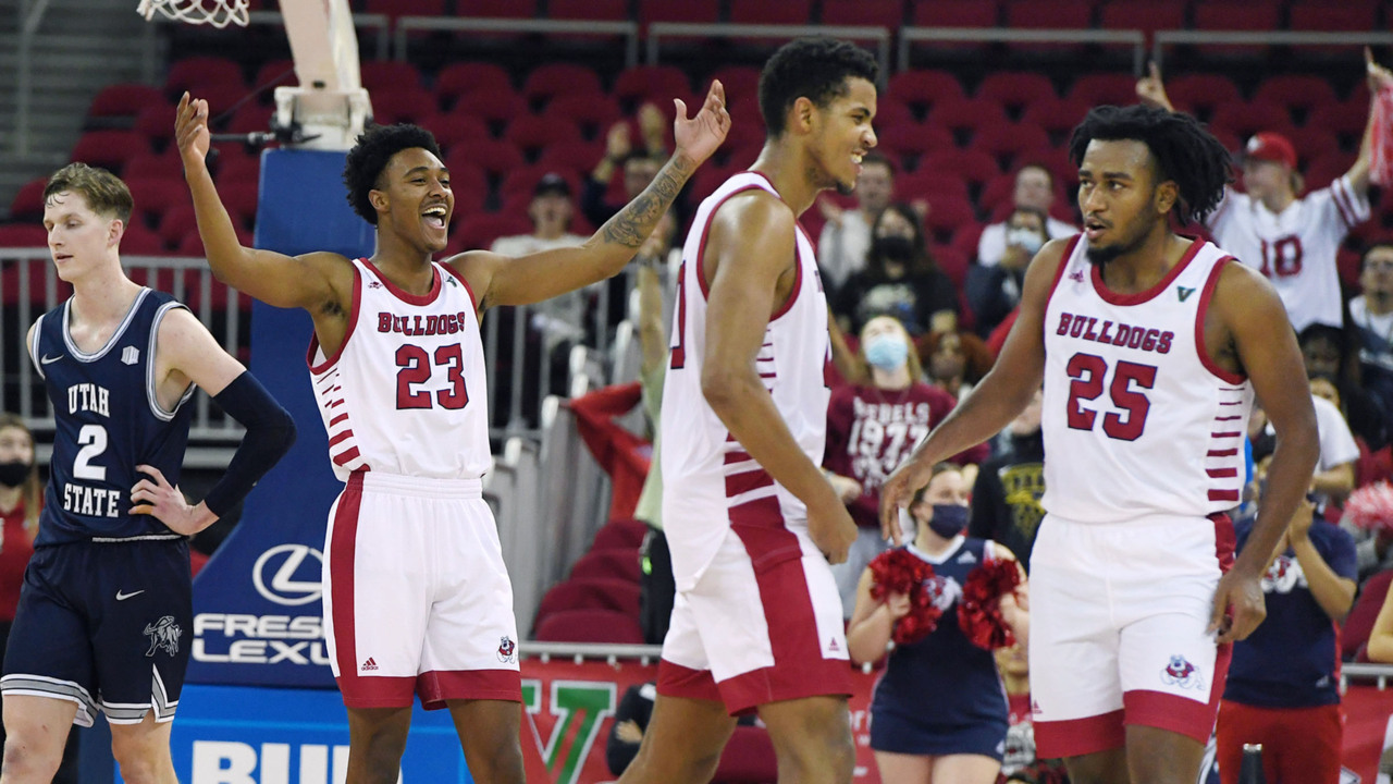 Fresno State, behind Deon Stroud, makes big push in second half to get by Utah State