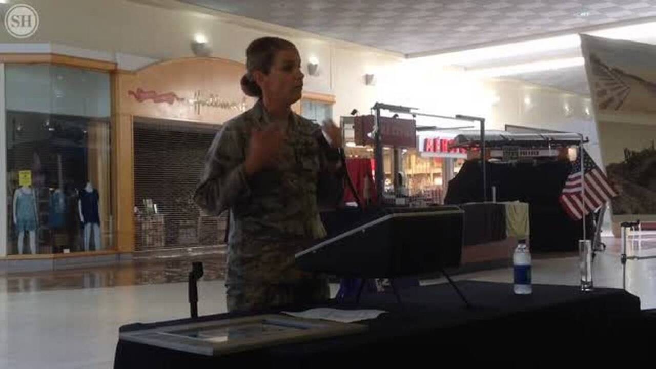 Keesler AFB commander talks about base’s new entrance