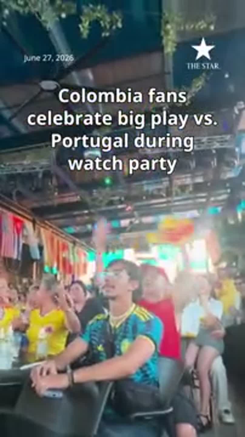 Colombia fans react to game that sent them to knockout game in KC