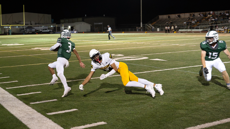 Watch highlights of Hughson's 24-21 win over Pitman