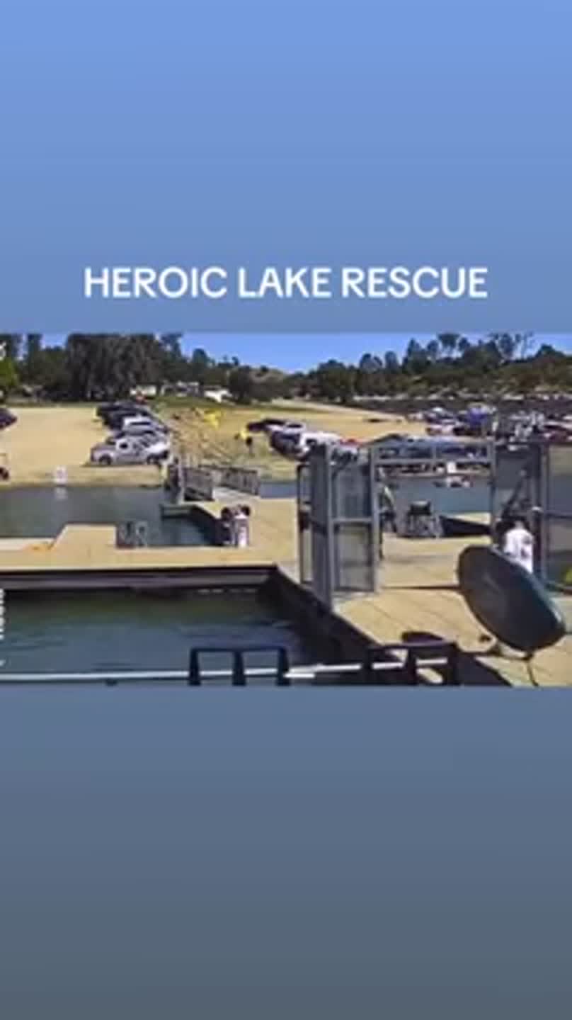 Ranger rescues drowning woman from Lake Nacimiento