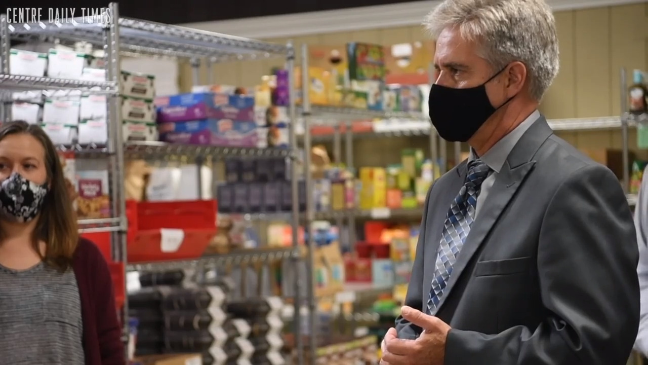 Rep. Conklin visits State College Food Bank