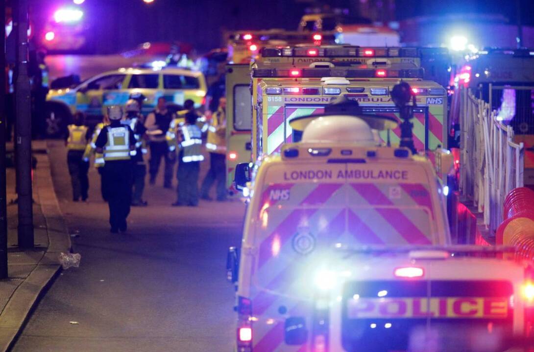 At least 20 injured, one dead in London after van and knife ‘terrorist incidents’
