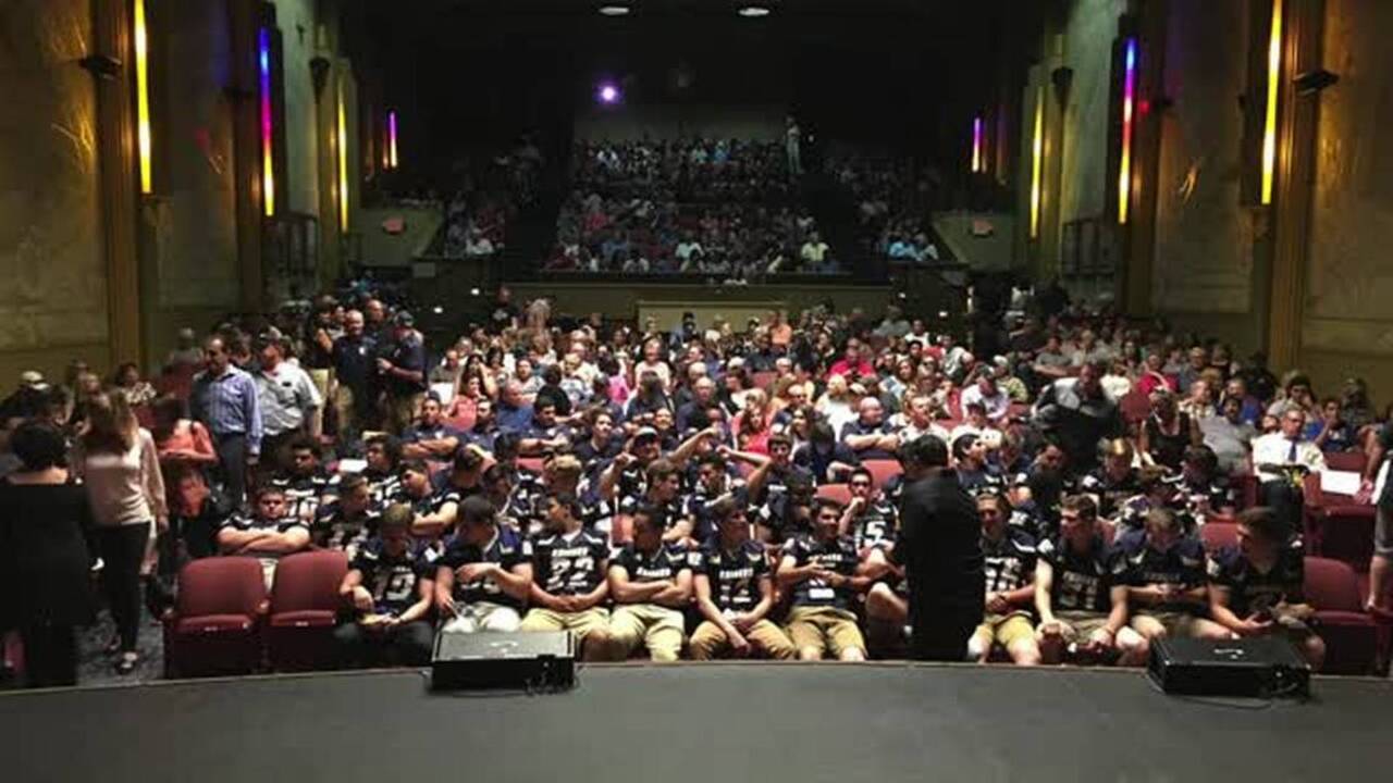 Central Catholic football movie debuts