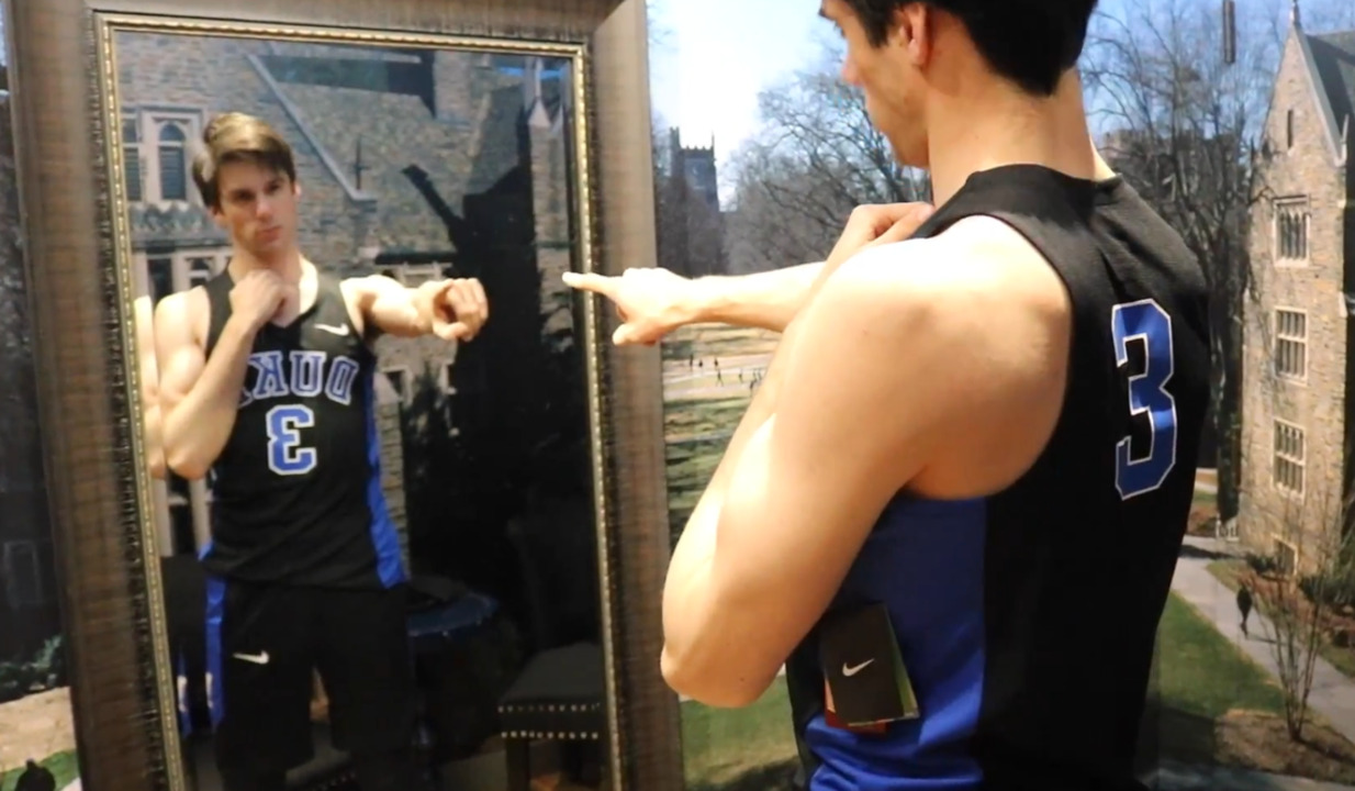 UNC student mocks Duke's Grayson Allen in parody video