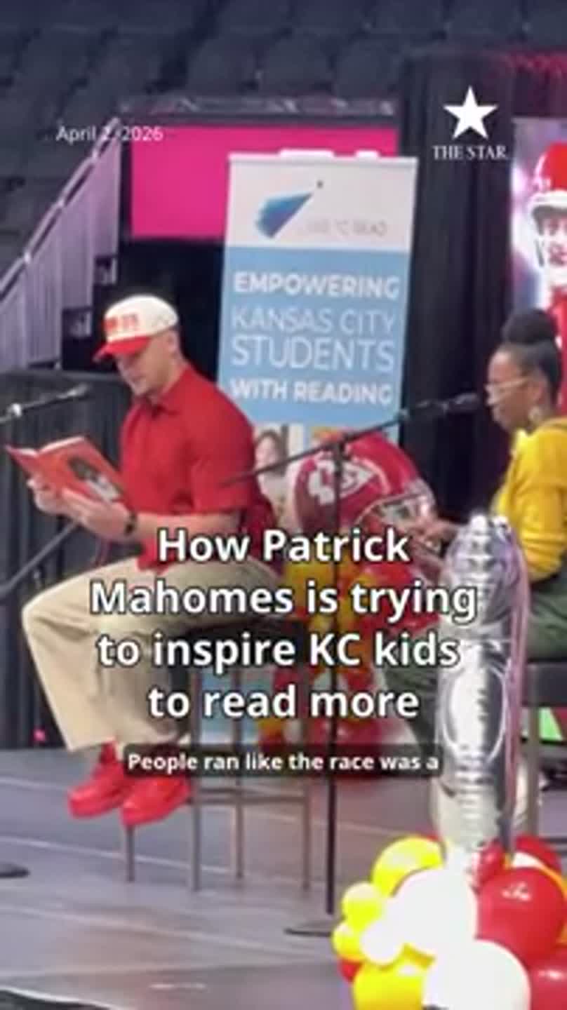 How Patrick Mahomes is trying to inspire KC kids to read more