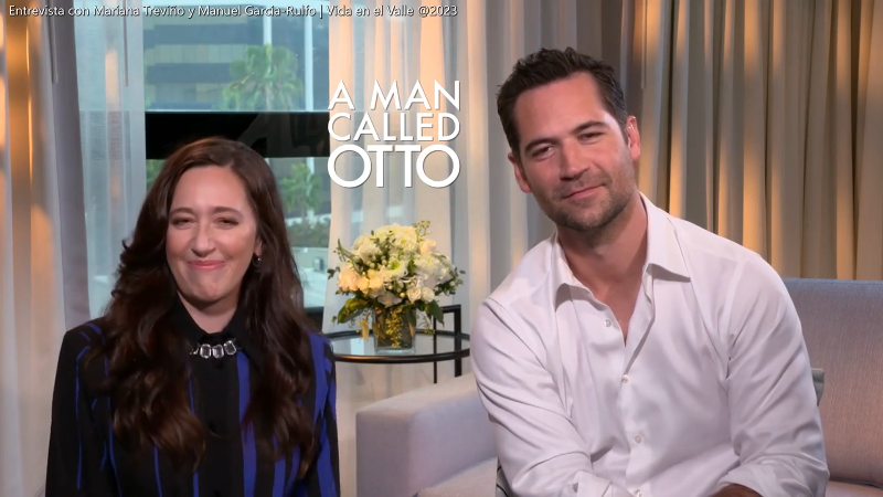 Mariana Treviño y Manuel Garcia-Rulfo comparten sobre su trabajo con Tom Hanks en la película ‘A Man Called Otto’