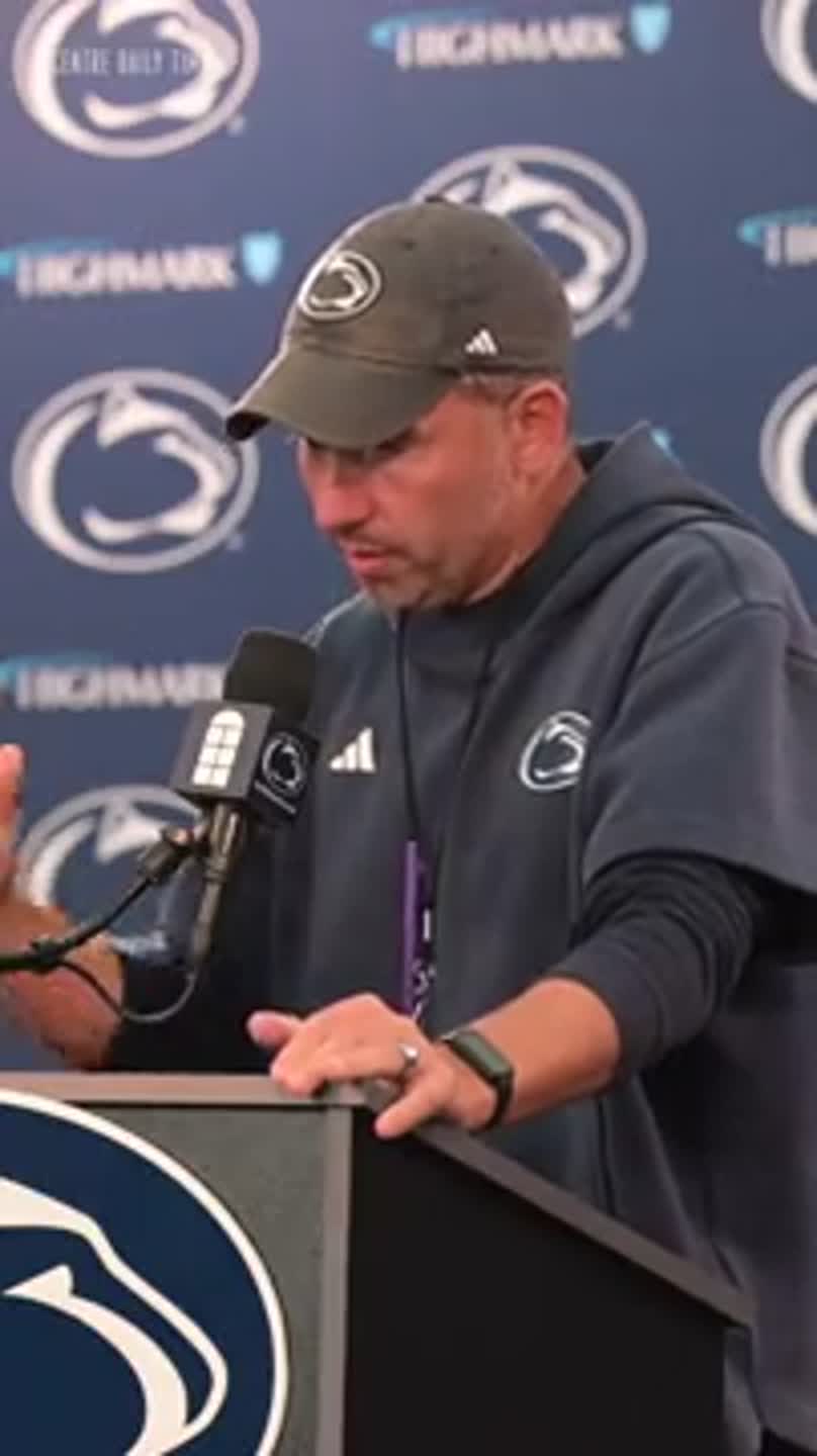 'We lack an identity,' says Penn State football coach Matt Campbell