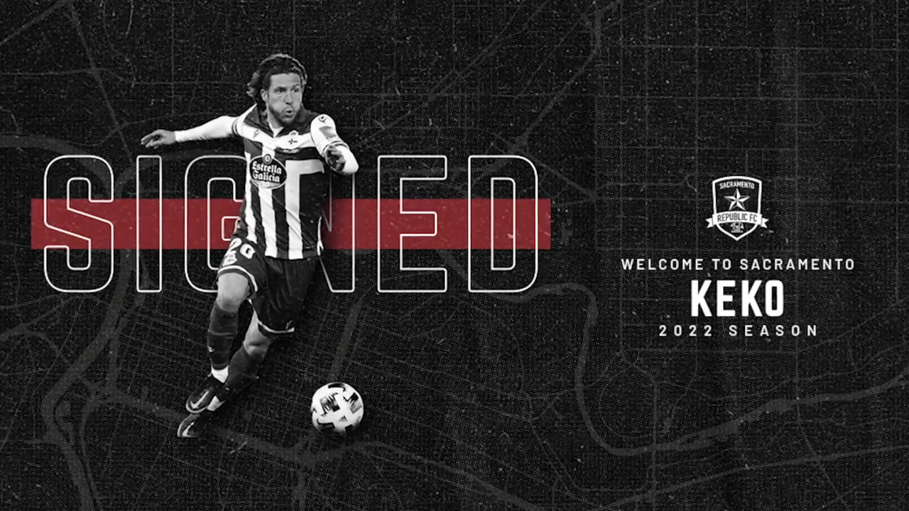La Liga and Serie A soccer league veteran Keko joins Sac Republic. See his highlights