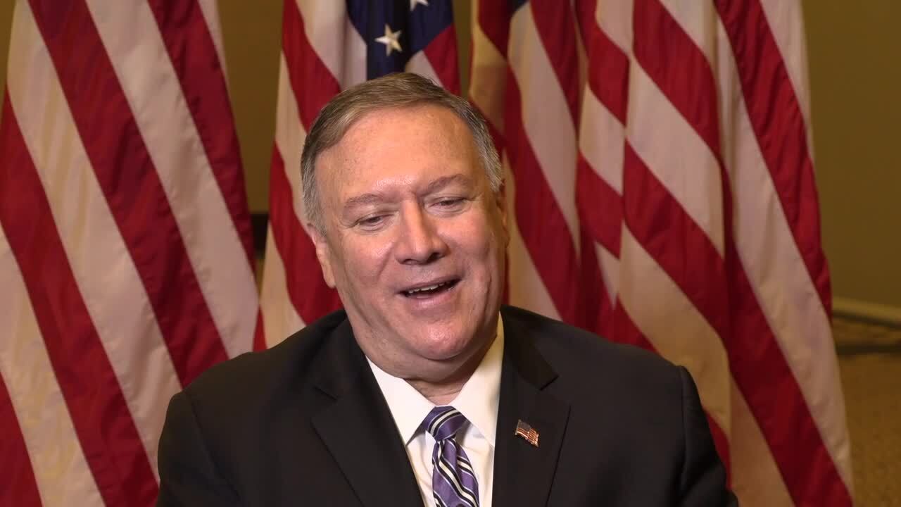 Pompeo, under fire in Ukraine inquiry, still seen as GOP savior in Kansas Senate race