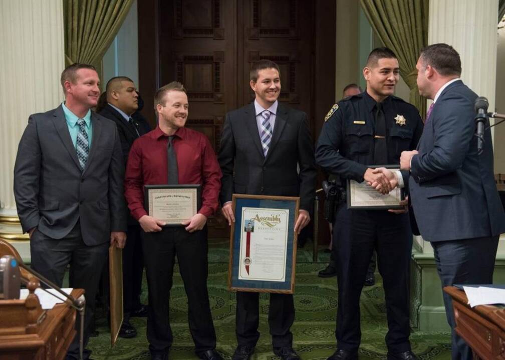Four honored in Sacramento for foiling UC Merced attack