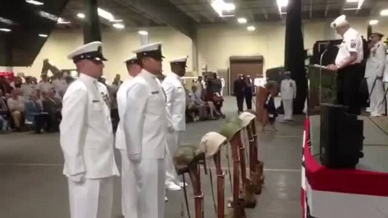 We salute you: NMCB 74 decommissioned