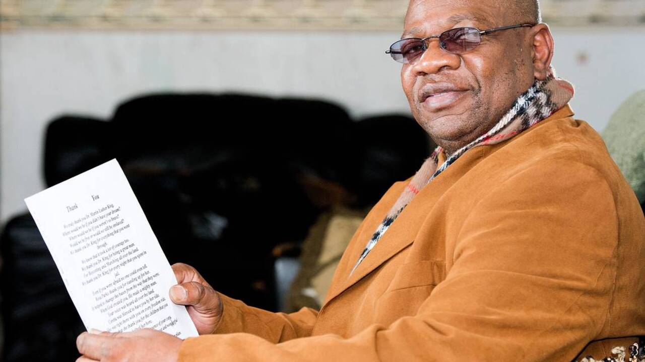 Video: Local poet James Brown remembers Martin Luther King Jr.