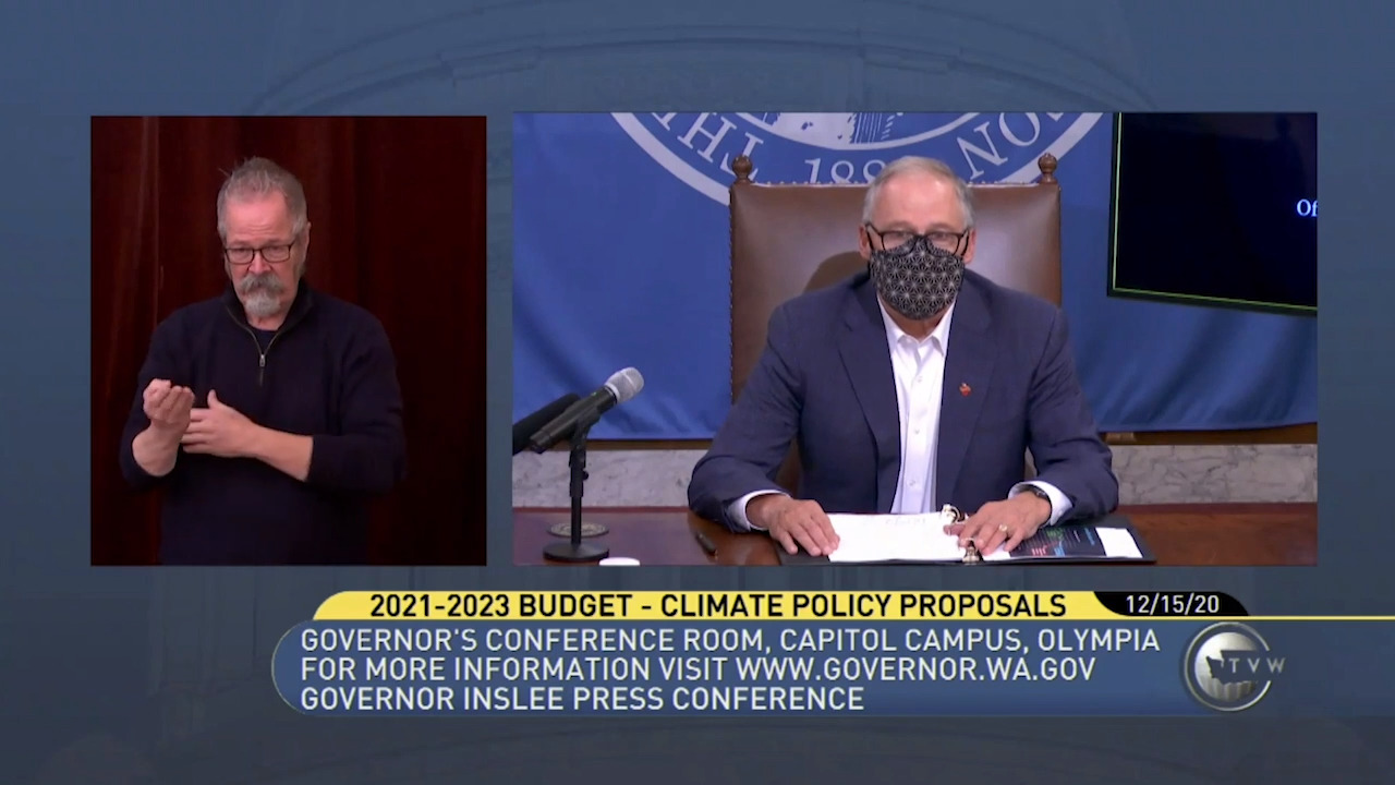 Watch live: Washington Gov. Inslee to announce climate policy proposals at 2:45 p.m.