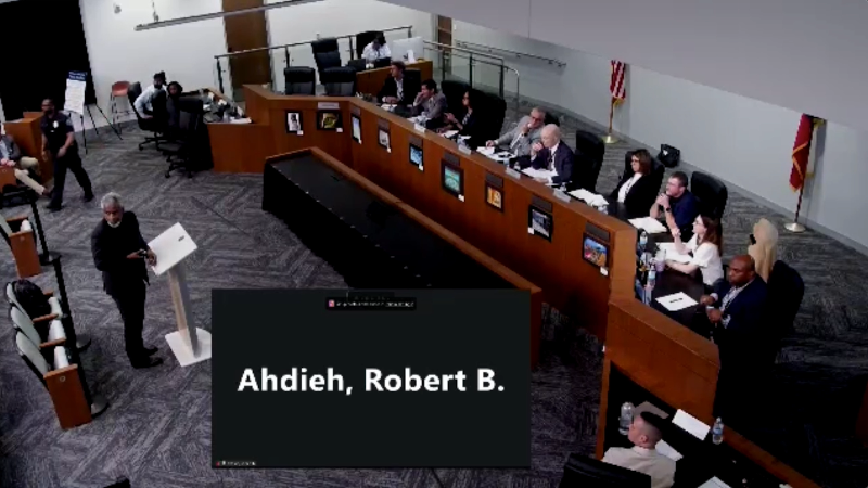 Fort Worth ISD board meeting interrupted by protester