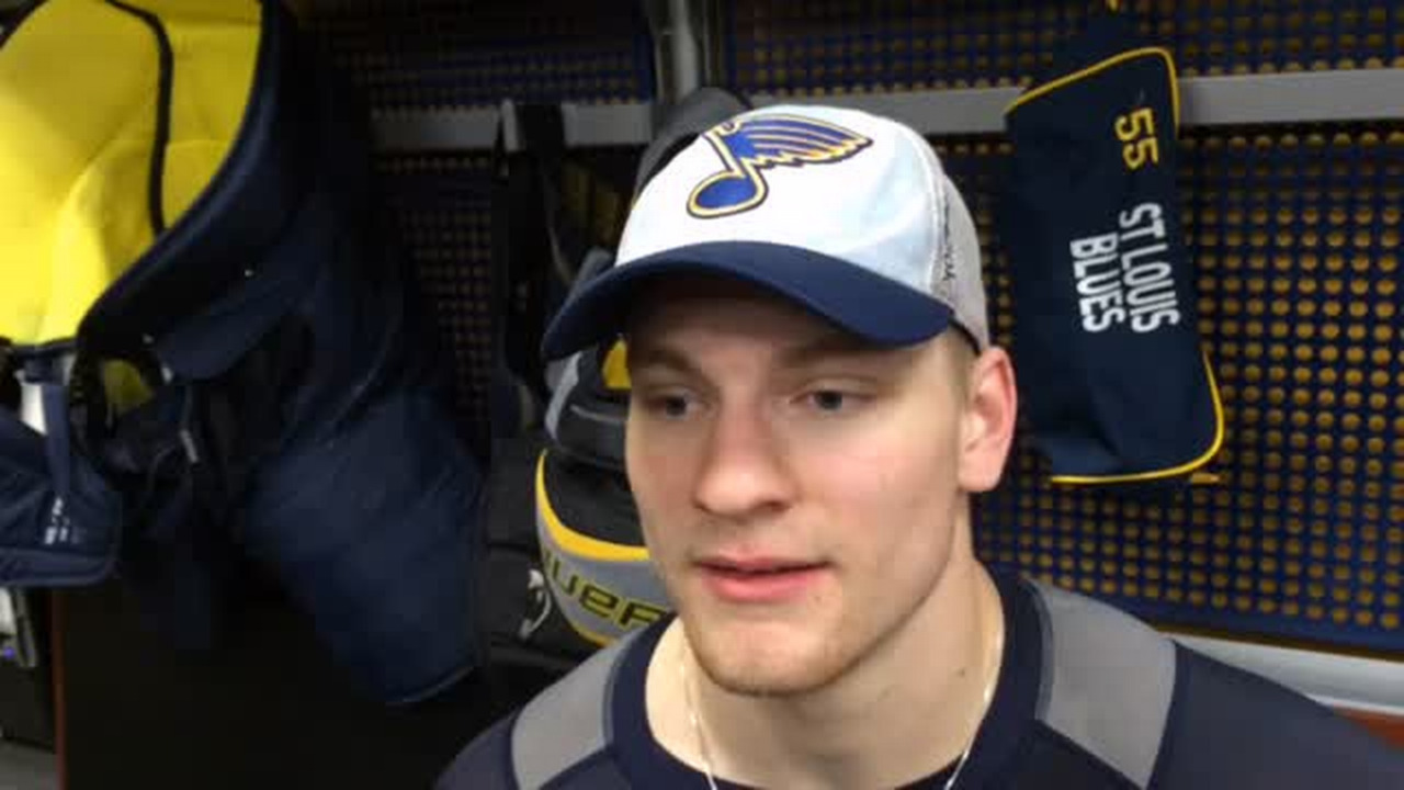 Blues Defenseman Colton Parayko putting together a remarkable rookie NHL season