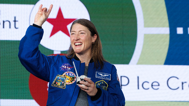 NC State honors alum and NASA astronaut Christina Koch