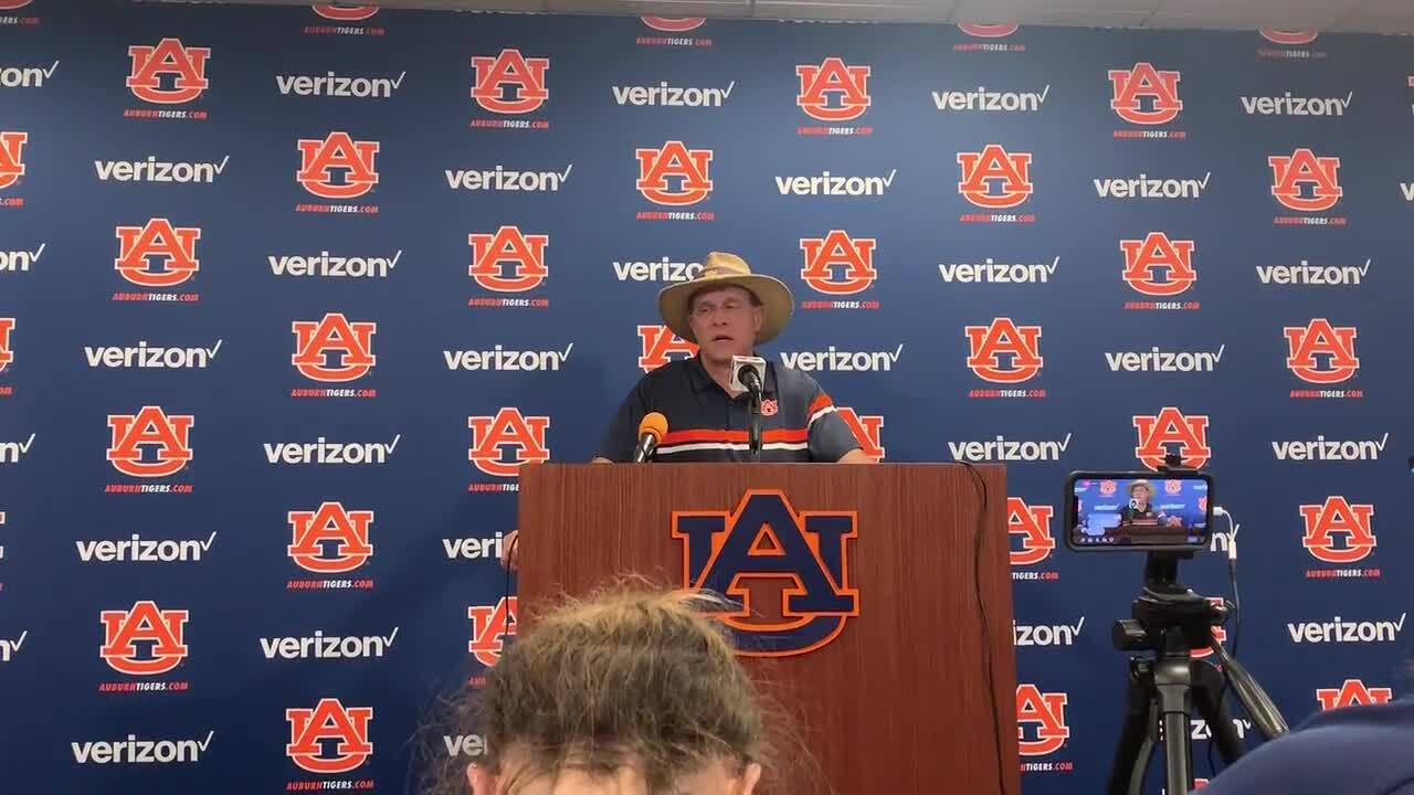 ‘Starting to look like an Auburn offense’: Gus Malzahn says Tigers offense improved in second scrimmage
