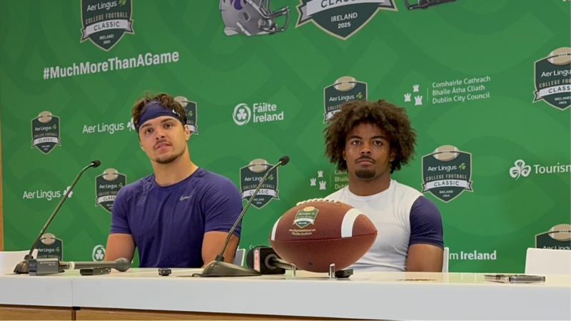 K-State coach, players talk to media in Ireland