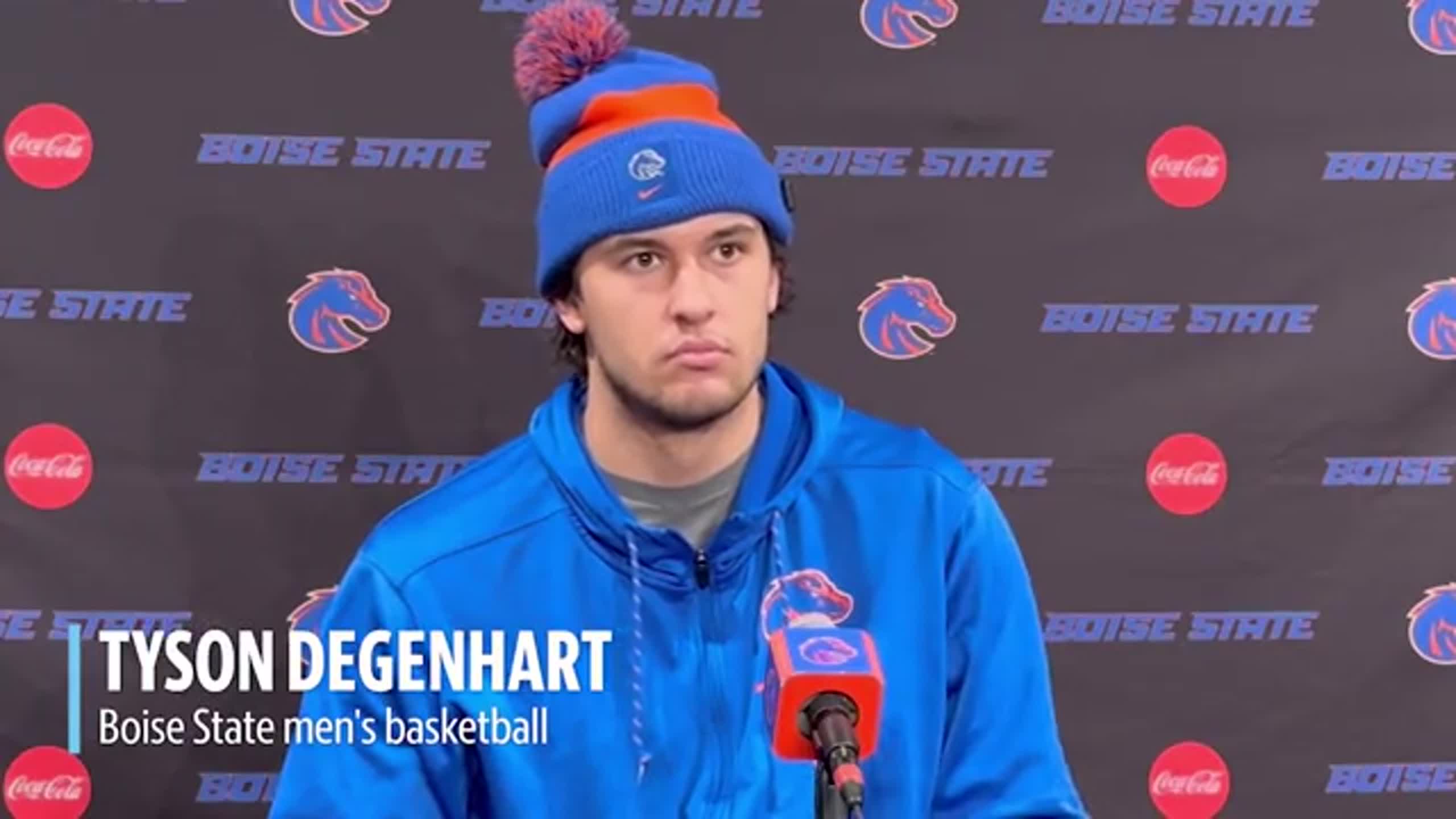 Boise State’s Degenhart focused on team record