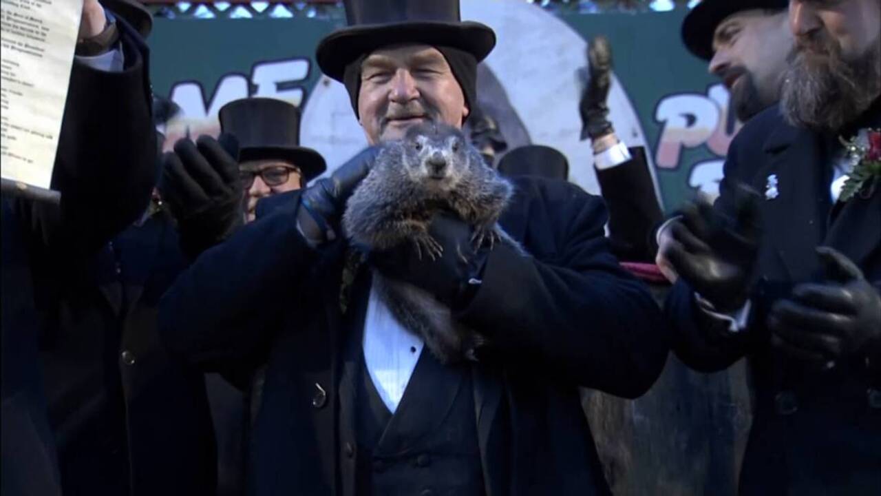 Punxsutawney Phil predicts six more weeks of winter