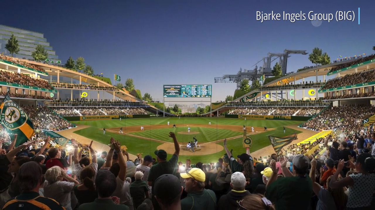 This is the vision for Oakland A’s new ballpark near Jack London Square along the water