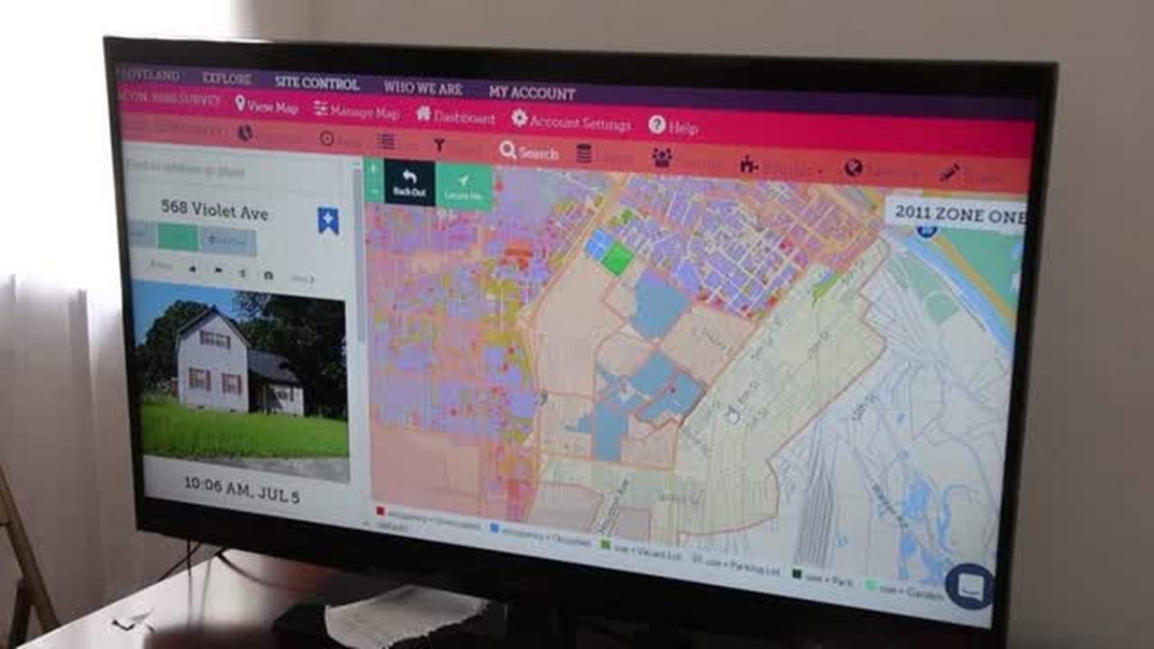 Where are blighted properties in Macon?