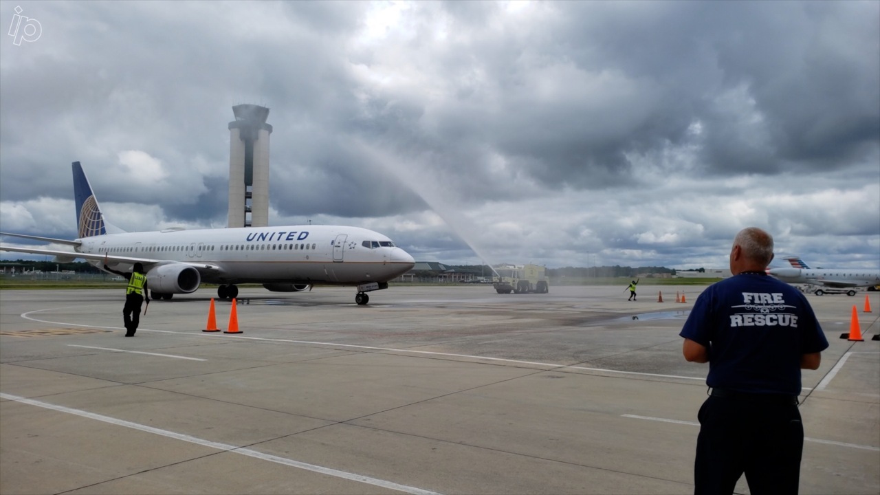 A water cannon salute for PGA Tour players sends RBC Heritage officials for cover