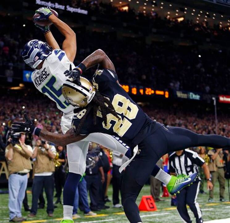 Jermaine Kearse on the final play he almost made that would have sent Seahawks past Saints